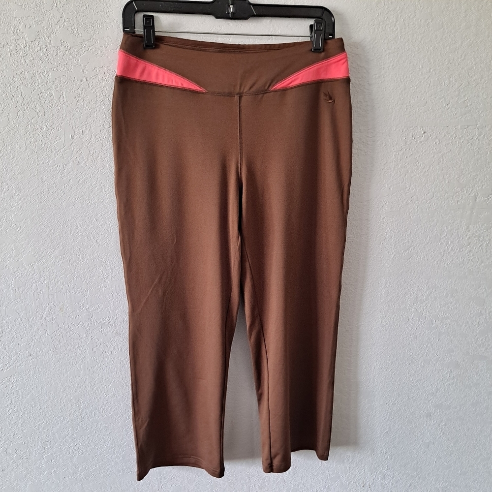 Bold Spirit Brown Capri Workout Pants